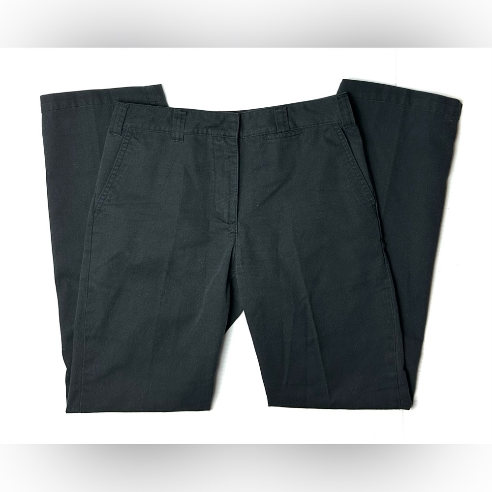 Vintage U Brand Women’s Juniors 7 Black Pleated Dress Pants Denim Straight‎ Leg